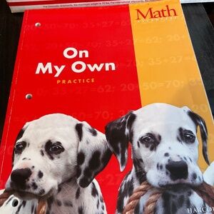 Workbook - On my Own Math practice.  K65